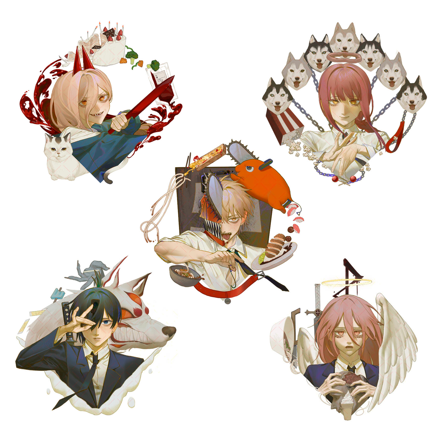 2023-2024 CSM Fanart Sticker Design