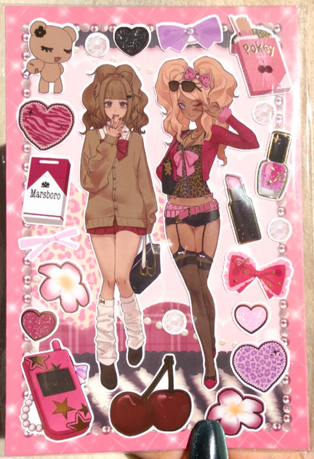 Gyaru Gold Foil Photo Product