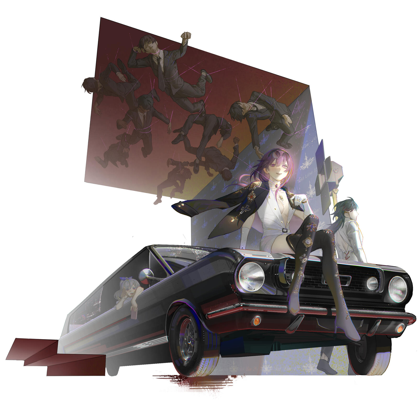 2023 HSR Kafka Fanart Eleuthia Zine Work