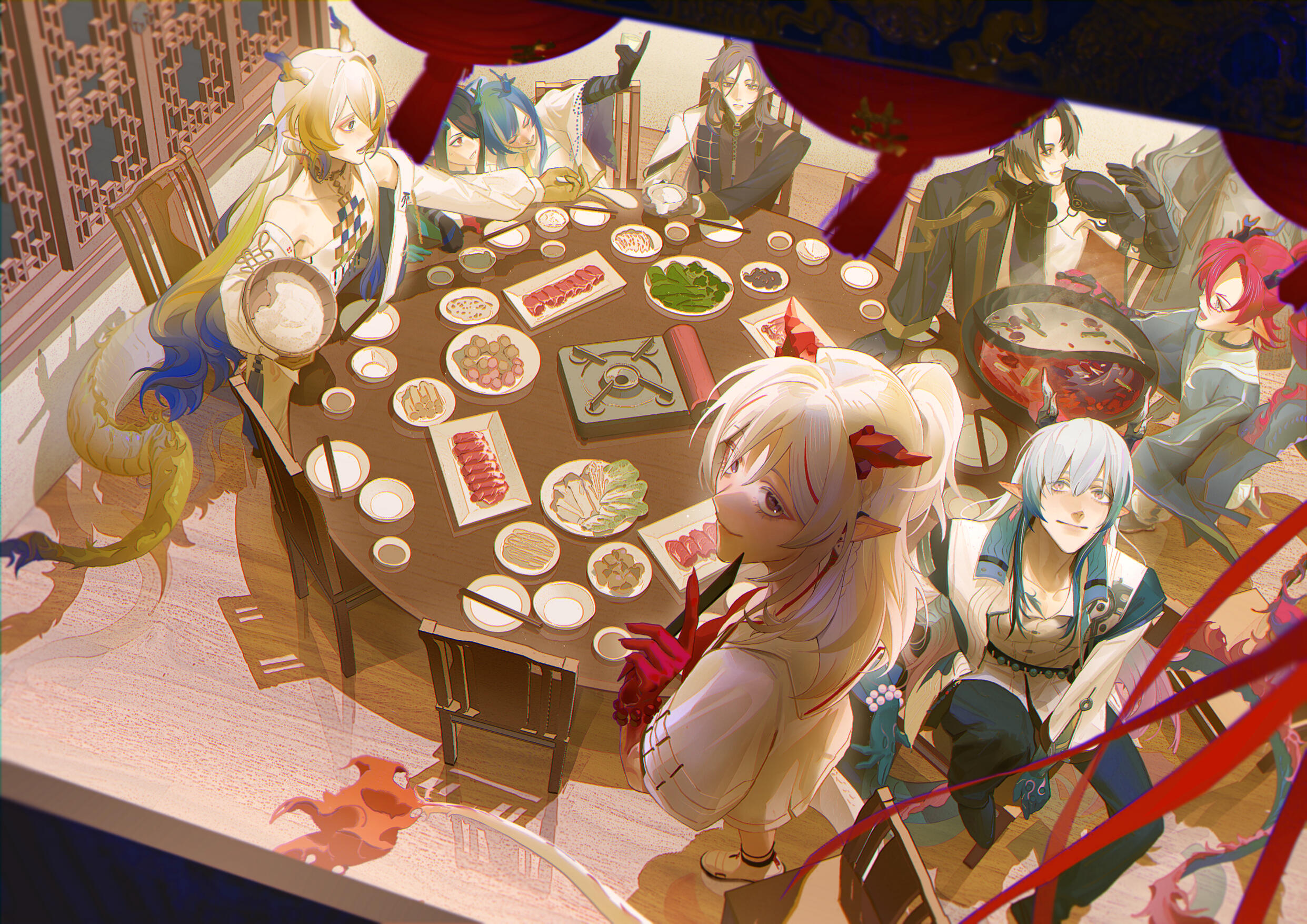 2025 Arknights Sui Siblings Fanart