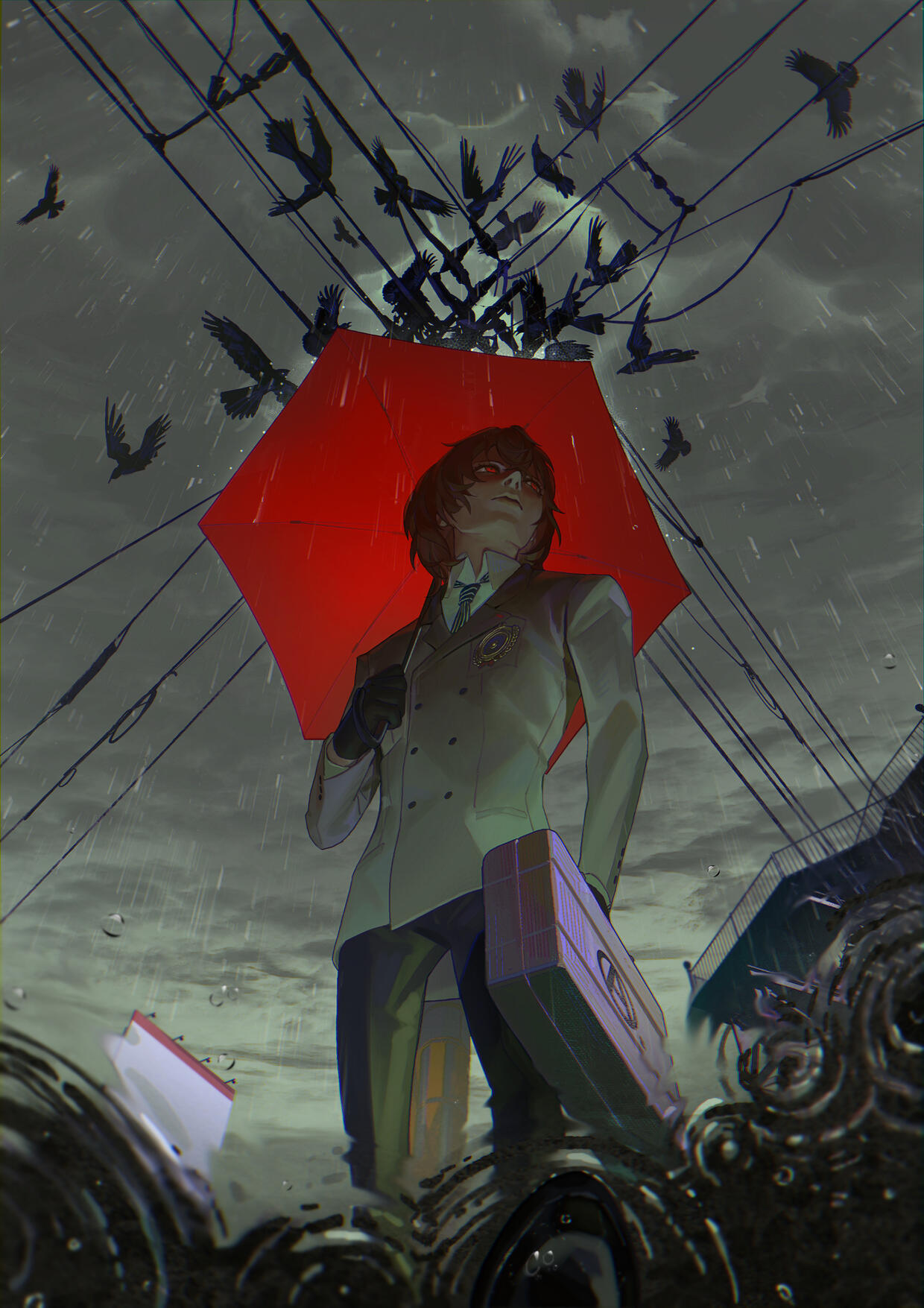 2025 Akechi Goro Fanart