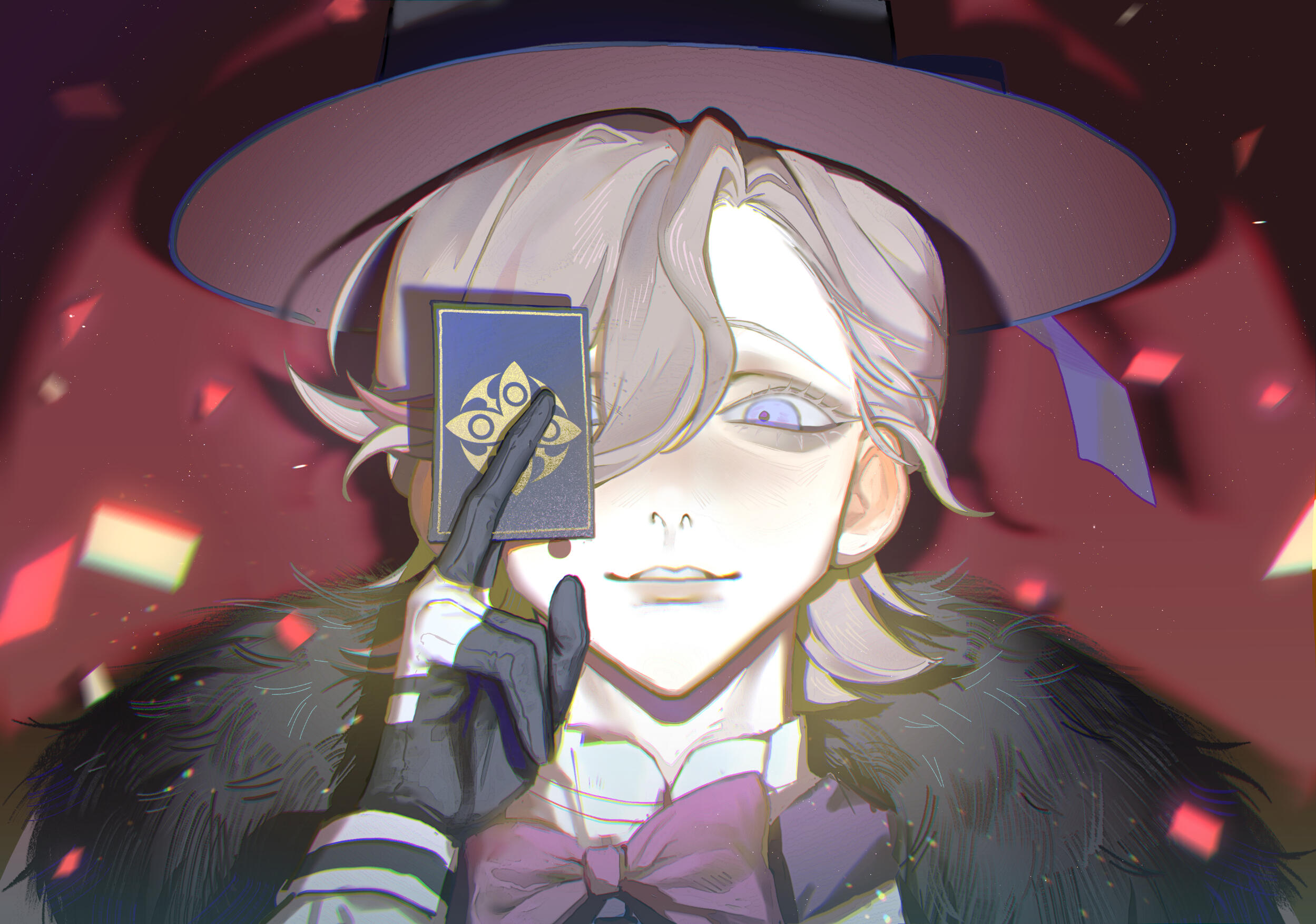 2023 Genshin Fatui Lyney Fanart